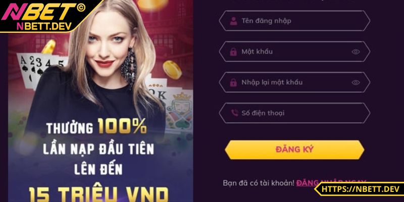 Đăng Ký NBET - Chìa Khóa Đến Thế Giới Cá Cược Cực Đỉnh Cao 3 Kích hoạt ngay tài khoản để tham gia nhanh chóng