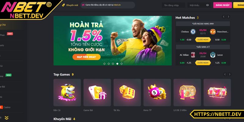 Rút Tiền NBET - Chi Tiết Từng Bước Để Anh Em Mang Tiền Về 2 Vào tài khoản cá cược ngay để chuẩn bị giao dịch